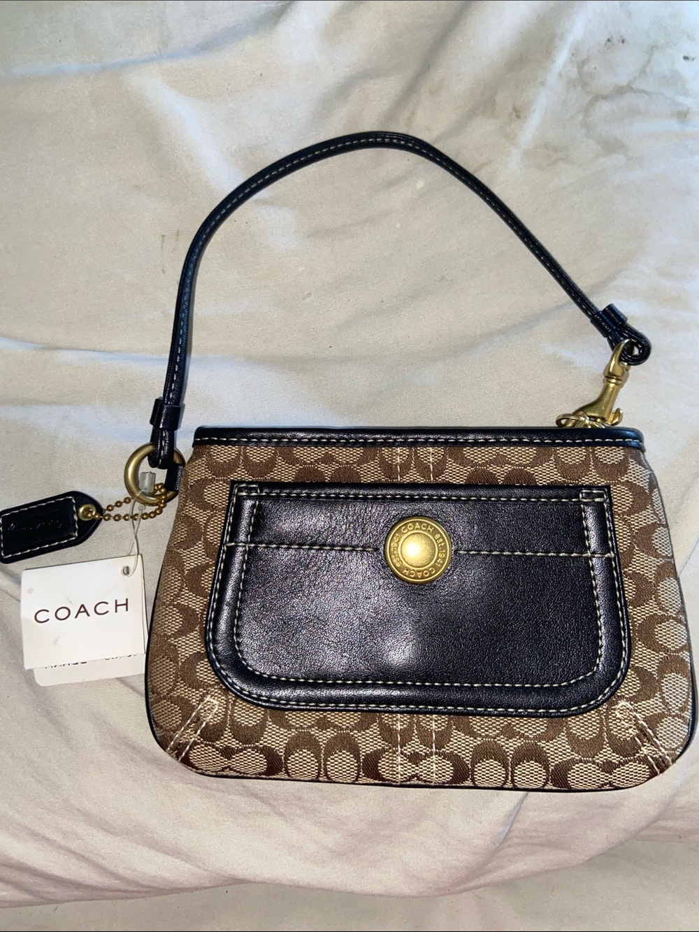 Coach Y2K Ergo Wristlet NWT